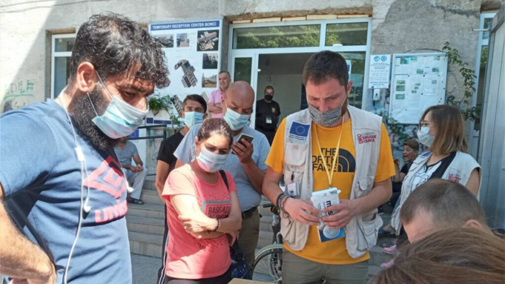 USK / Počela vakcinacija migranata: Vrše se i medicinski pregledi 1 MIG 2