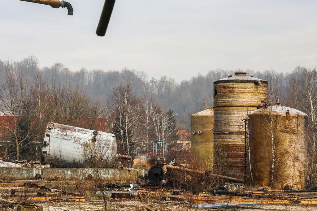 Uklanjanje 150 tona opasnog otpada iz industrijske zone u Tuzli 1 Otrovni otpad Tuzla