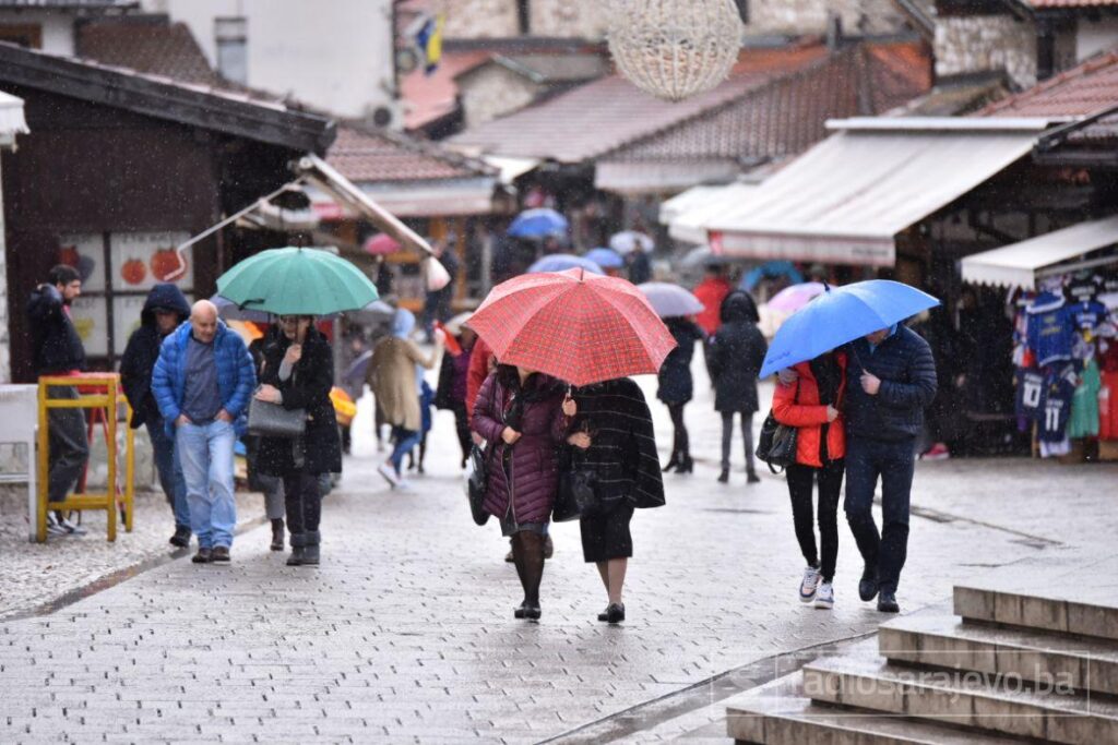 Opet će nam trebati kišobrani - vrijeme u narednim danima 1 kisa sarajevo decembar2019 AKRSA013