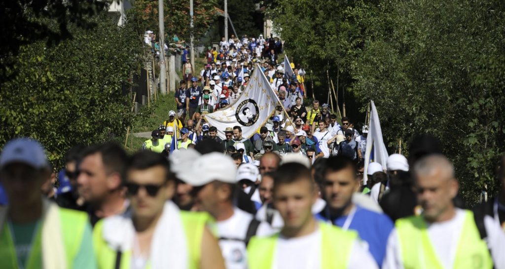 "Marš mira od Nezuka do Potočara" dobio drugi naziv 1 mars mira 1