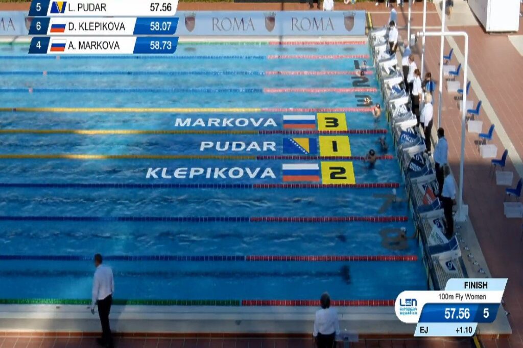 Lana Pudar evropska prvakinja! 1 pudar lana